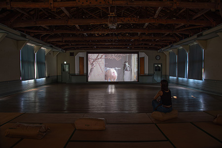 「ART CAMP IN MOMOSHIMA」アートベース百島 / 広島